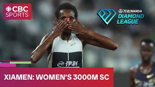 Meeting record in Women’s 3000m Steeplechase at Xiamen Diamond League meet