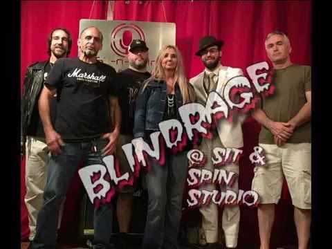 BlindRage Band @ Sit -n- Spin recording studio Greenville
