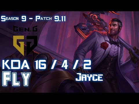 Gen Fly JAYCE vs AKALI Mid - Patch 9.11 KR Ranked