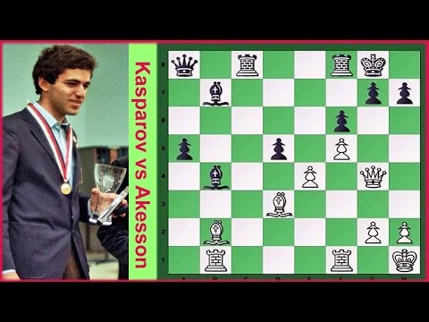 Garry Kasparov vs Ralf Akesson - Historical Match