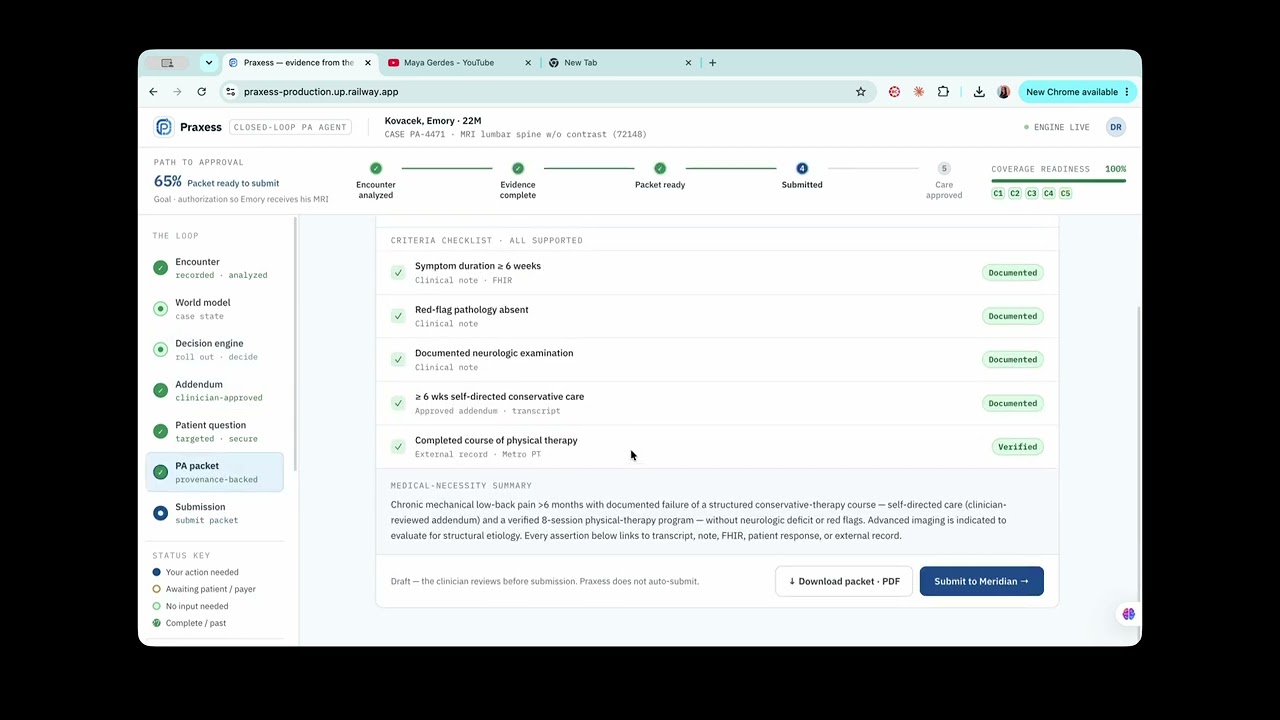 Praxess project preview