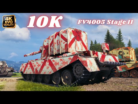 FV4005 Stage II  10K Damage & FV4005 Stage II 10K  7 Kills World of Tanks