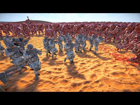 10.000 MODERN SOLDIER VS 10.00.00 TROLL | ULTIMATE EPIC BATTLE SIMULATOR 2