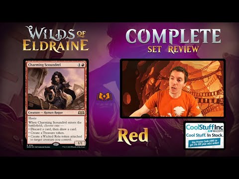 🔴 Complete Set Review 🔴 - Wilds Of Eldraine - Red Cards - Constructed And Limited