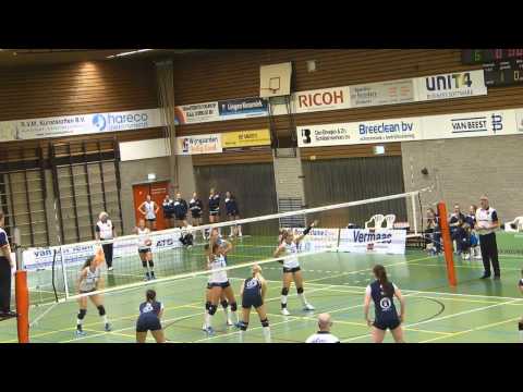 sliedrecht sport dames1 tegen Energy Volley Lycurgus