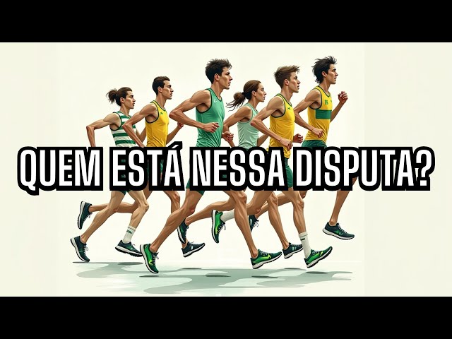 Tá boa essa disputa entre as marcas e corredores de elite!