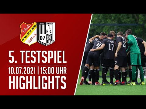 TSG 51 Frankfurt - Viktoria Kelsterbach | 5. Testspiel | Highlights | 10.07.2021