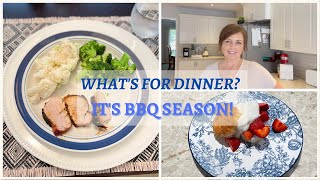 What's for Dinner | Easy Budget Friendly Meals | Maple Curry Marinade (bonus dessert idea)