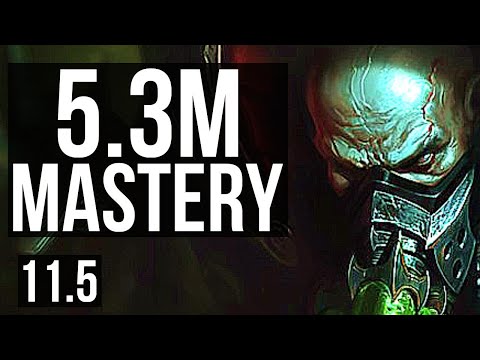 URGOT vs KAYLE (TOP) | 5.3M mastery, 700+ games, 12/2/2, Dominating | BR Diamond | v11.5