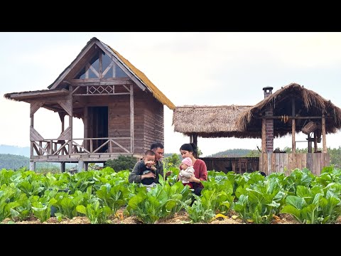 Full video: Mountain Family Farm Life, Growing & Harvesting Vegetables, Animal Care, Rustic Cooking
