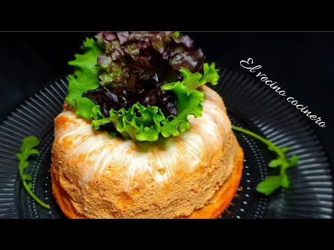 Pastel de Atún al microondas  receta fácil y rápida
