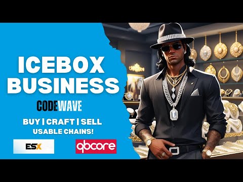 [ESX/QBCORE] Icebox Script | Buy, Sell, Craft & Use jewellery!