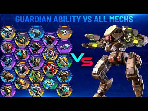 Guardian Ability vs All Mechs - Mech Arena