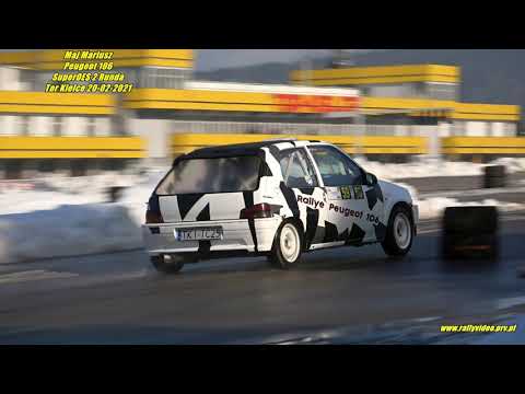 Maj Mariusz - Peugeot 106 - SuperOES 2 Runda Tor Kielce 20-02-2021