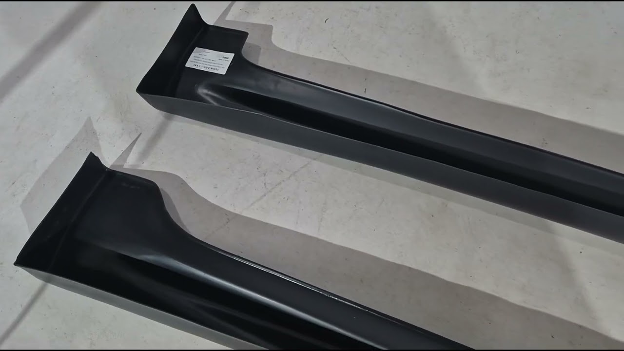 Бокові пороги DPT V-1 (HB, Під фарбування) Video 1