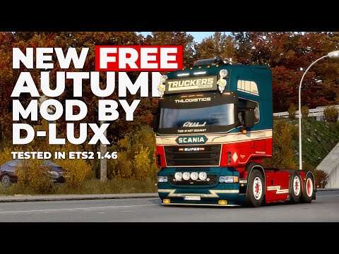 ETS2 New Autumn Mod by D-Lux | Best ETS2 Steam Workshop mod