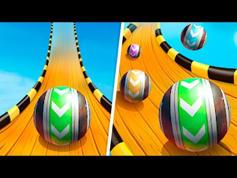Sky Rolling Balls vs Sky Ball Racing - Which Ball is Faster