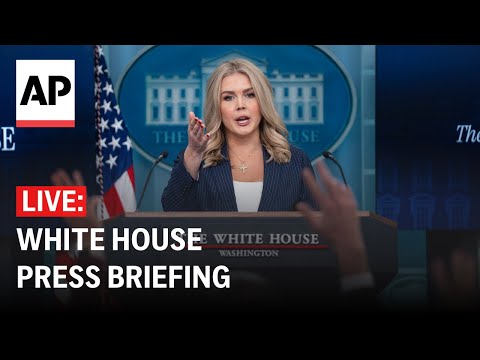 LIVE: White House press briefing