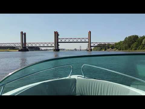 Varen op de Oude Maas met de Darmar 575 Evinrude E-Tec 90 PK