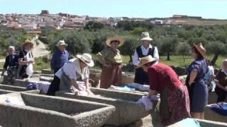 preview picture of video 'Lavadero de la Fuente Blanca - Aldeanueva de Barbarroya'