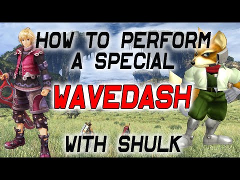 How To Perform a Wavedash with Shulk - Super Smash Bros. Ultimate