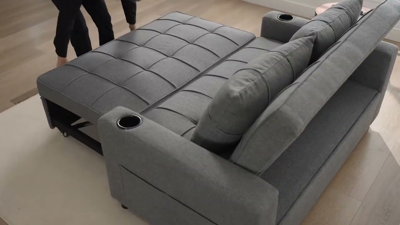 Hudson 2 Seater Pull Out Sofa Bed | Furniture Online