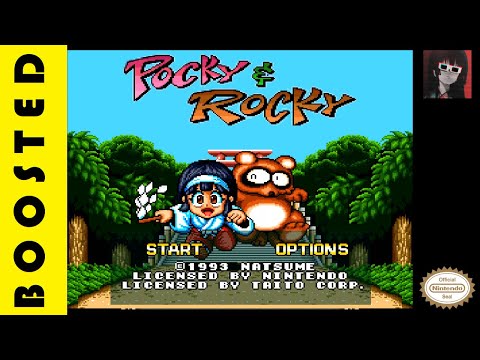 Pocky & Rocky OST (SNES) [BASS/TREBLE BOOSTED+ENHANCED]