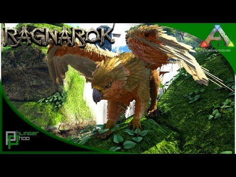 ARK RAGNAROK-GRIFFIN TAMING-VANILLA GRIFFIN TAMING PEN-FARMING ICE WYVERN EGG LOCATION! #20