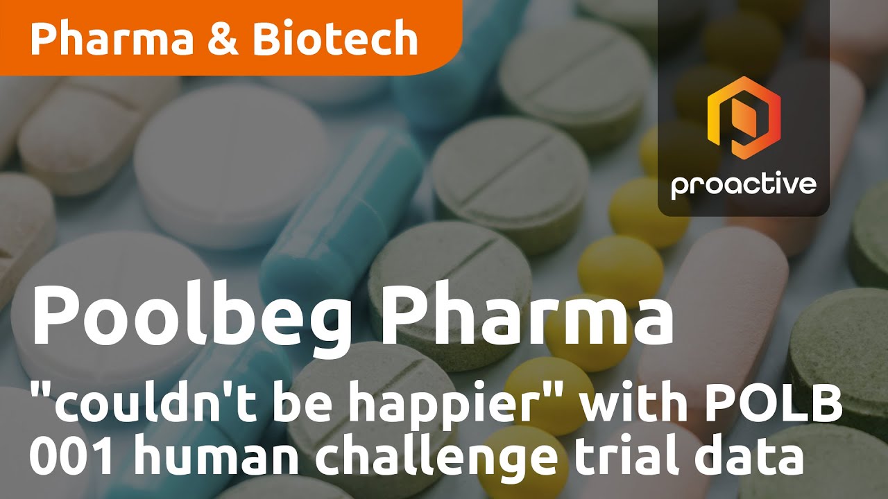 Poolbeg Pharma "couldn't be happier" with POLB 001 human challenge trial data