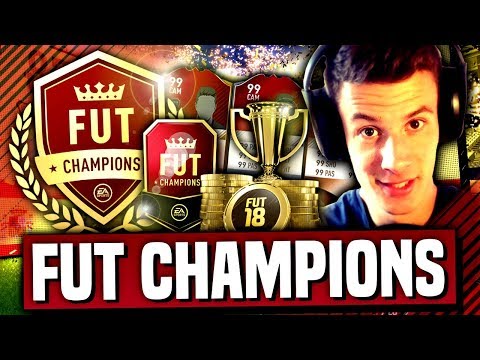 Meine ersten FUT Champions Rewards! Hammer 100k Pack! | FIFA 18 Weekend League Rewards #1