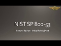 NIST 800-53 R5 INITIAL PUBLIC DRAFT