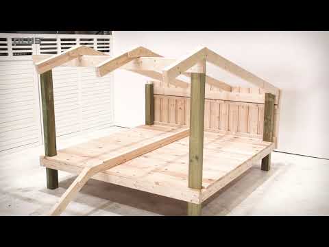 Cubic Förlängningsbeslag Enkel - till 9×9 cm stolper