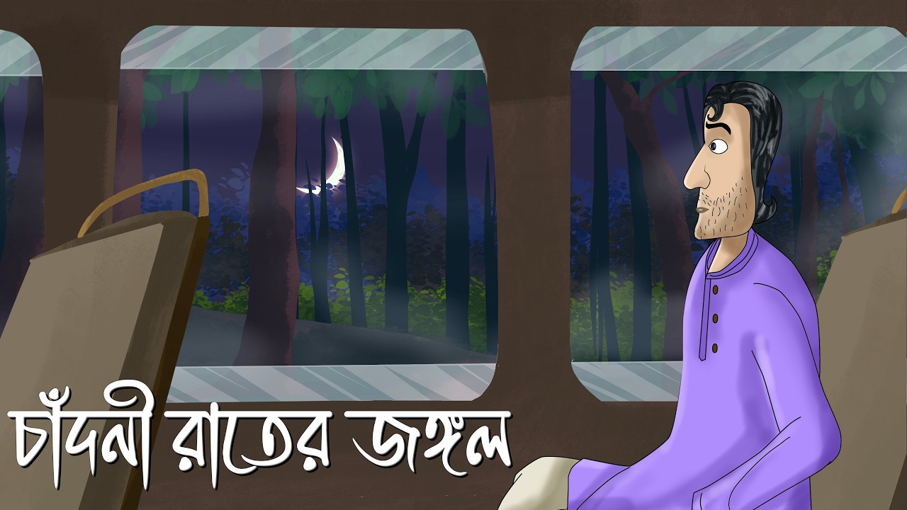 Chandni Raater Jungle - The Night I entered the Jungle | Scary Forest Story | Ghost in a Bus  | JAS