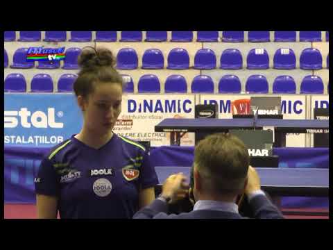 jurnal 05 03 2018 sp 2 tenis de masa   medalii pentru cs pristavu la cn seniori, aur camelia iacob