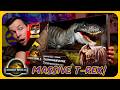 Jurassic World Rebirth Super Colossal Tyrannosaurus Rex Toy Unboxing And Review