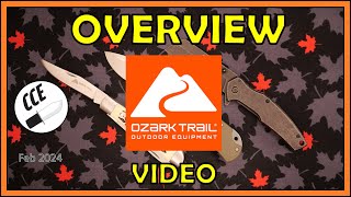 OzarkTrail Knives - Available for under $6 at USA Walmart