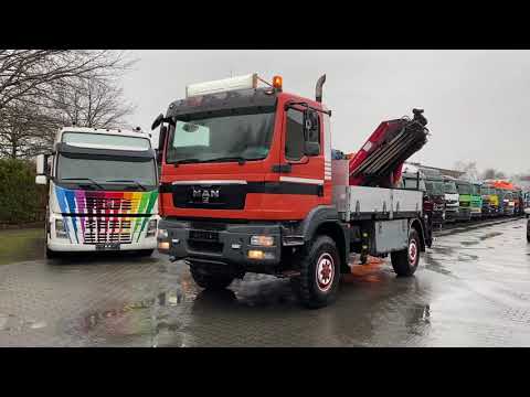 MAN TGM 13.290 4X4 mit HMF 1720 K5