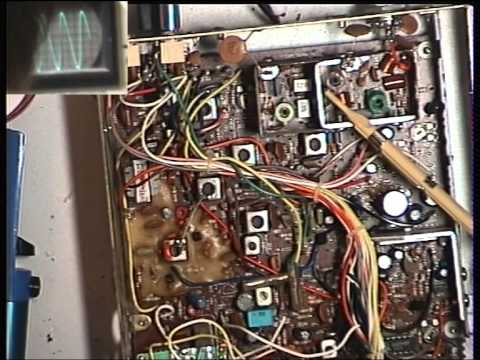 Harvard 420M UK CB radio. Alignment of Receiver