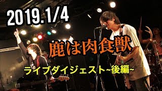 【2019.1/4@横浜FAD 鹿は肉食獣 ライブダイジェスト~後編~】HISTGRAMチャンネル