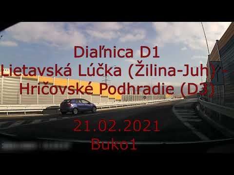 D1 - Lietavská Lúčka - Hričovské Podhradie