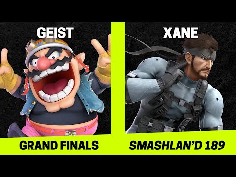 SmashLAN'd 189 Grand Finals - Geist (Wario) vs xane (Snake, Pyra/Mythra, Lucina) - SSBU Tournament