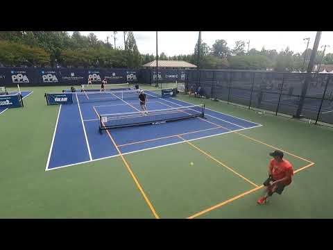 05/19 - 2023 Atlanta Open / Singles: 4.0, 60+ / Mills -vs- Hall / Game 1