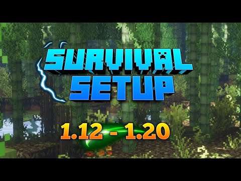 Ultimate Minecraft Survival Setup FREE!!