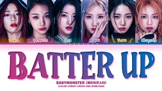 BABYMONSTER BATTER UP Lyrics (Color Coded Lyrics)