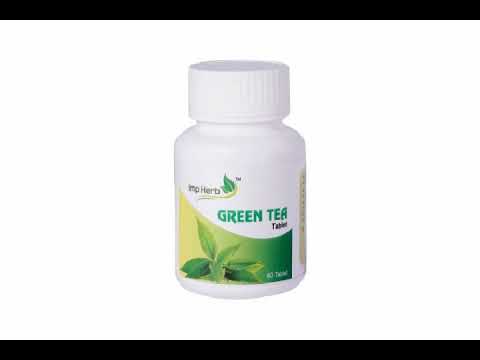 Herbal Green Tea Tablet, 60 Capsules