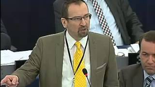 Szájer József felszólalása az Európai Parlament plenáris ülésén
