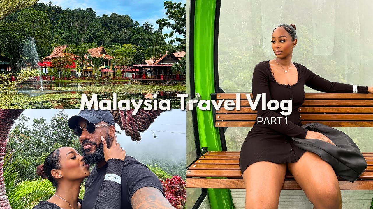 My First Time in Malaysia | Langkawi Travel Vlog Part 1 | Cable Carts, Go Karting and more...