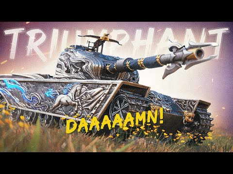 Mit Schwert zum Panzerkampf: Triumphant Schwarzmarkt Tag 3 [World of Tanks]