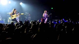 Sleater Kinney - Words &amp; Guitar - Croxton Hotel - 11 March 2016