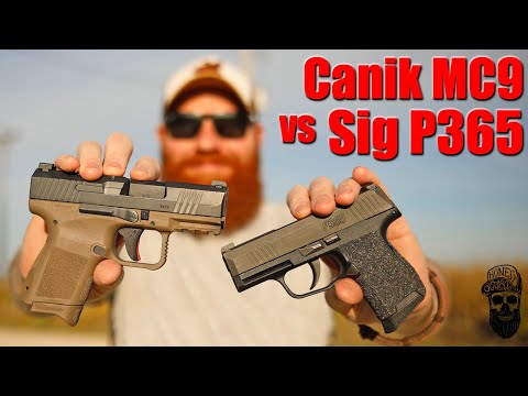 Sig P365 vs Canik MC9: Micro Compact Pistol Comparison